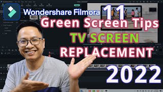 Filmora 11 Green screen Effect - Screen Replacement Tips For Beginners