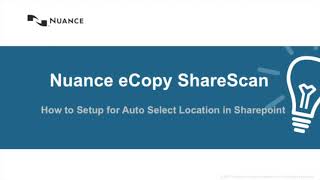 Sharescan Scanning to Sharepoint Online