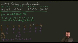 Validating Credit Cards with Luhn Check Algorithm