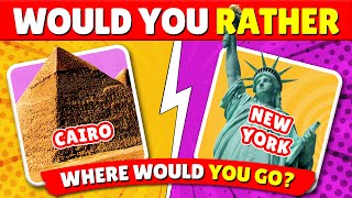 🌎 Pick Your Dream Holiday Destination! 🌴 | Ultimate Travel Quiz! Pick One, Kick One!