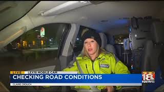 Checking Road Conditions Around Lexington