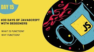 Function for reuse code in javascript | 30 days of javascript | malayalam | Hackphiles