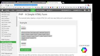 Codeanywhere Tutorials :: Form to create user
