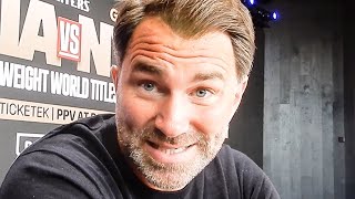 Eddie Hearn on Canelo TALKS vs Crawford SURPRISE UPDATE \u0026 other options: “IT’S IN PLAY, BUT…”