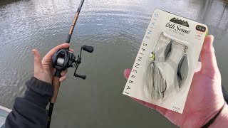 Winter BASS FISHING With Spinnerbait!