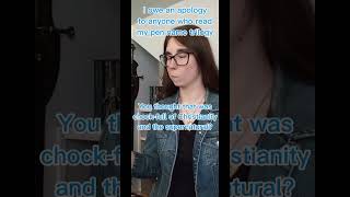 Apology To Readers