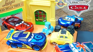 Disney Cars New Next Gens Race and Get Tires from Luigi's Tire Shop