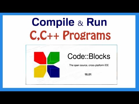 How To Compile Execute C C Programs Using Codeblocks Hindi
