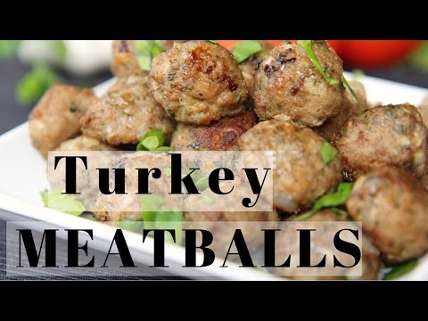 Easy Baked Turkey Meatballs Recipe (Go with ANYTHING meatballs) Easy Baked Turkey Meatballs Recipe (Go with ANYTHING meatballs)