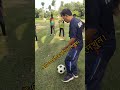 ছোট্ট মেয়েটি সুন্দর ফুটবল খেলে।। shorts feed trandingshorts sports football sportsball