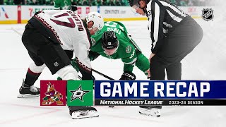 Coyotes @ Stars 11/14 | NHL Highlights 2023