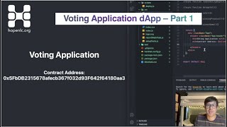 Part 1/2 Beginner Voting dApp with Solidity, React, Ethers.js, hardhat | Solidity #8 | Hope NLC