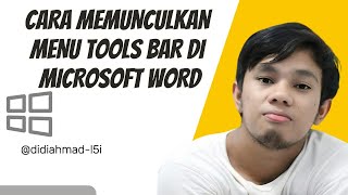 CARA MEMUNCULKAN MENU TOOLS BAR DI MICROSOFT WORD || TUTORIAL