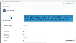 How to increase or decrease PHP Memory Limit via CloudLinux Selector in Plesk WebHostingPeople