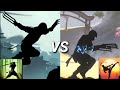 Shadow Fight 2 VS Shadow Fight 5 : Shades | Comparison