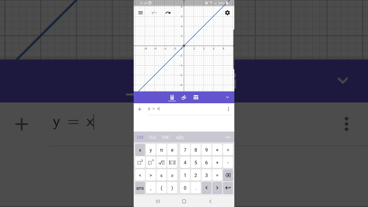 Geogebra Calculadora(3) - YouTube