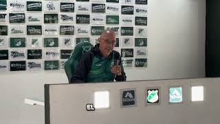 Declaraciones de Alfredo Arias en la previa de Deportivo Cali vs Millonarios por la fecha 6.