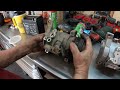 2003 gmc sierra chevy silverado 2500hd 8.1l a c compressor removal