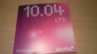 Unboxing Ubuntu 10.04 LTS Desktop Edition + Link Download