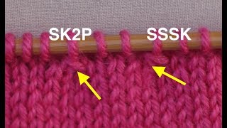 Left-leaning Double Decreases // Technique Tuesday