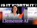 ELEMENTOR AI, IS IT WORTH IT? - Elementor Wordpress Tutorial Flex Container
