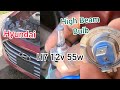 HIGH BEAM HEADLIGHT BULB TYPE 2017 HYUNDAI ELANTRA SE