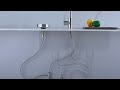 how to install glass rinser for kitchen sink fontop cup washer