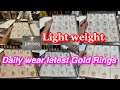 Tanishq Latest daily wear light weight gold ring Designs | Gold Rings | Rings | swatinag