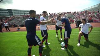 F2 KICK ABOUT WITH BAYERN MUNICH FIRST TEAM!