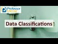 Data Classifications - SY0-601 CompTIA Security+ : 5.5