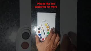 my new painting colour unboxing#shorts
