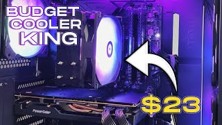 The Budget CPU Cooler KING - Only $23!