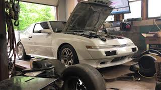 1989 Chrysler Conquest TSI on the dyno.