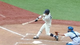 2023春 明治大学 外野手 榊原七斗 センター前ヒット！全日本大学野球 決勝