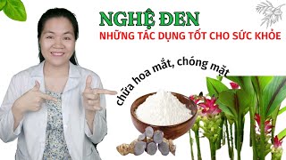 Nghệ đen giúp Chữa ăn uống không ngon miệng, hoa mắt, chóng mặt hiệu quả