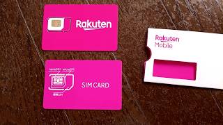 楽天モバイル rakuten UN LIMITのSIM Card サイズ大きさは「標準/micro/nano」全対応マルチシムカード 　ラクテン アンリミッド リミテッド Limited