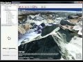 Mount Everest in XNavigator Virtual Globe South Route