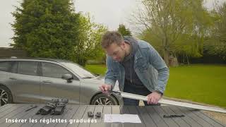 Tutoriel : Installation des pieds flush 1000 pour barres de toit NORAUTO