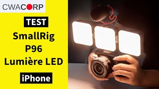 TEST de l’éclairage LED SmallRig P96