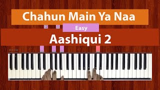 How To Play "Chahun Main Ya Naa" (Easy) by Aashiqui 2 | Bollypiano Tutorial