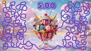 5 Minute Timer Bomb | Ice Cream Sundae EXPLOSION! π¨π