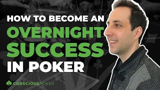 How to Become an 'Overnight Success' in Poker | How Exponential Growth Works | Compounding Success