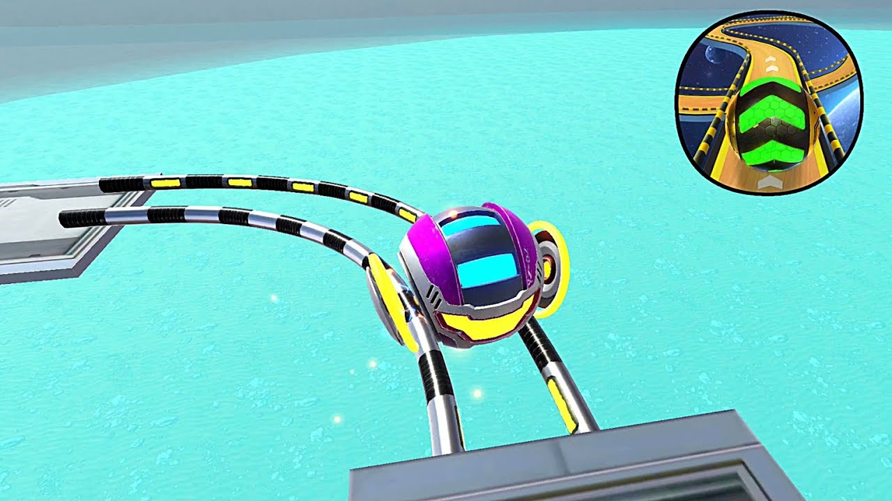 Space Rolling Balls Race Landscape Gameplay Android Ios Game 18 Youtube