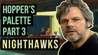 How Edward Hopper Painted Darkness: 'Nighthawks' Color Study and Palette