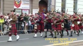 CONVOY OF LIBERTY - PLZEŇ 3.5.2015 - 70.VÝROČÍ OSVOBOZENÍ