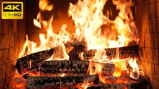 🔥 A Moment of Calm: Fireplace Ambiance with Burning Logs and Crackling Sounds to Reset