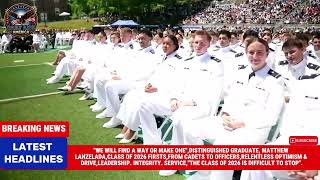 "We Will Find a Way or Make One" | Distinguished Graduate Speech - Coast Guard Academy Class of 2026