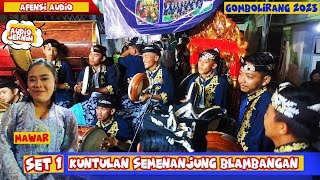 TERBARU SET1 KUNTULAN SEMENANJUNG BLAMBANGAN - live gombolirang 2023 - sinden mawar