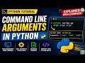 Command Line Arguments in Python Explained | sys.argv Tutorial with Examples