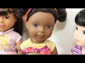 complete collection of wellie wishers dolls form american girl